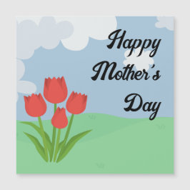 Personalizado de flores animado en el Día de la Ma