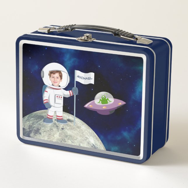 Personalizado de foto de Spaceman en los niños de  (Anverso)