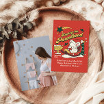 Personalizado de foto Navidades Invitación de emba<br><div class="desc">Celebre la temporada de vacaciones y comparta sus alegres noticias con nuestra Invitación de Embarazo de Navidades Personalizados. Esta invitación festiva y personalizada está diseñada para difundir alegría y emoción mientras revelas la maravillosa noticia de tu embarazo a tu familia y amigos. Perfecto para captar la magia de la temporada,...</div>