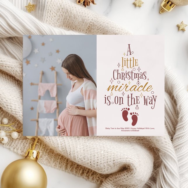 Personalizado de foto Navidades Invitación de emba (Subido por el creador)