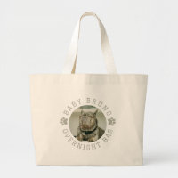 Personalizado de fotografía de perro Texto Bolsa n