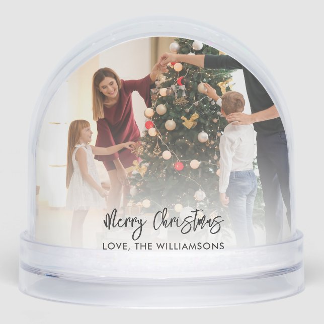 Personalizado de fotografía familiar y Navidades d (Anverso)