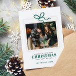 Personalizado de fotos de Navidad presente<br><div class="desc">Estas hermosas tarjetas de felicitación de vacaciones son totalmente de personalizable. Añade tu propia foto y mensaje para un diseño único.</div>