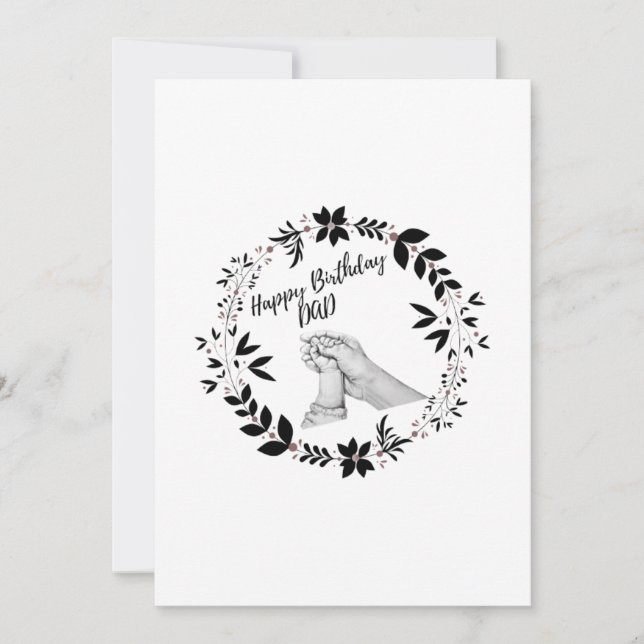 Personalizado de fotos de tarjetas de cumpleaños p (Anverso)