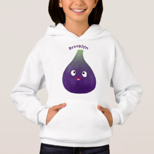 Personalizado de fruta púrpura feliz