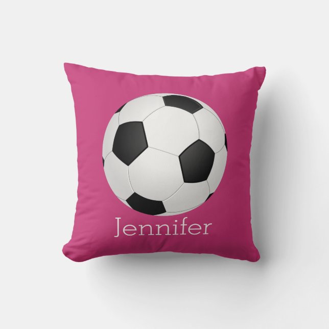 personalizado de fútbol almohada personalizada (Anverso)