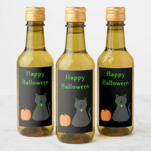 Personalizado de gatos y calabazas de Halloween