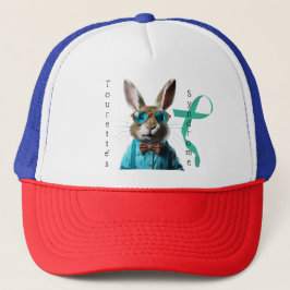Personalizado de Gorra de Conejo de Tourette