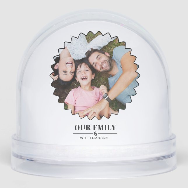 personalizado de guión elegante ''nuestra familia' (Anverso)