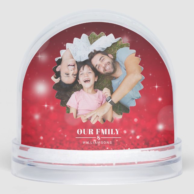 personalizado de guión elegante ''nuestra familia' (Anverso)
