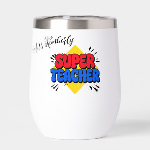 Personalizado de historietas de superprofesor pers