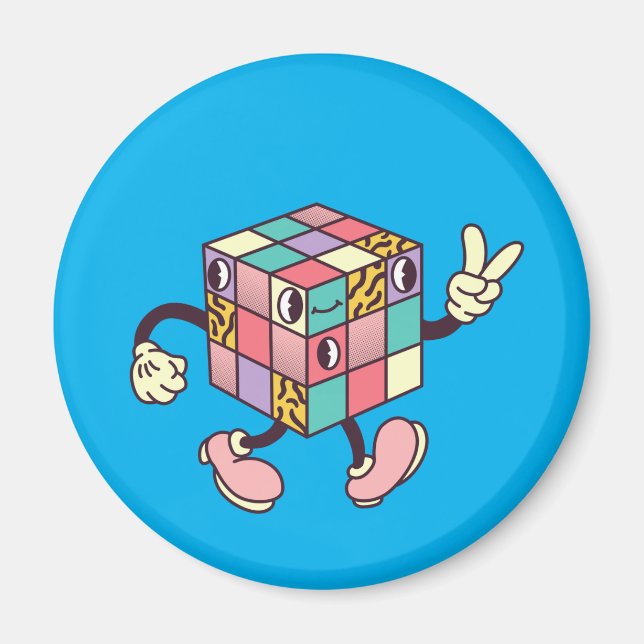 Personalizado de imanes de la nevera circular (Frente)