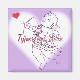 Personalizado de imanes de San Valentín, imán frig