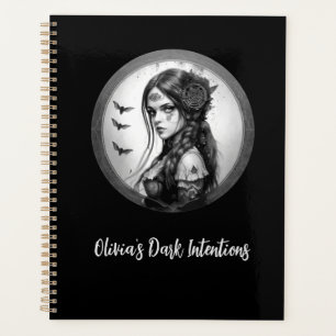Personalizado de intenciones oscuras planificador 
