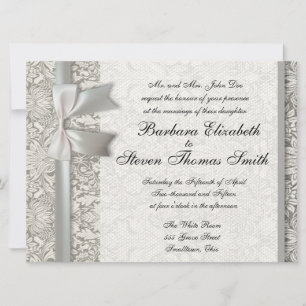 Personalizado de Invitación a la Boda Hermosa de O