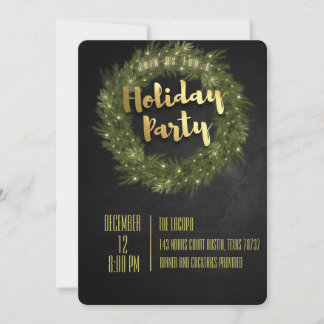 Personalizado de invitaciones de vacaciones Fiesta