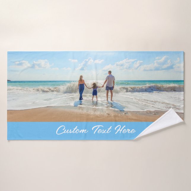 Personalizado de juego de toallas de baño de fotos (Toalla de baño)