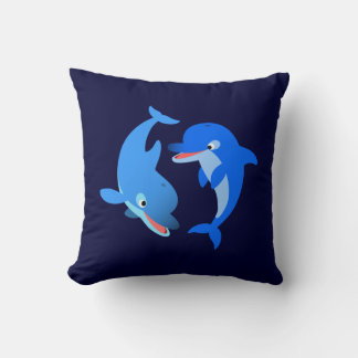 Personalizado de juego suave delfín almohada