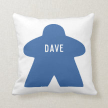 Personalizado de la almohada de la piel azul | Úni