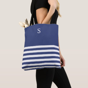 Personalizado de la Armada Náutica y Bolsa de Tote