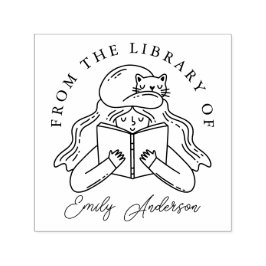 Personalizado de la biblioteca de sellos de libros