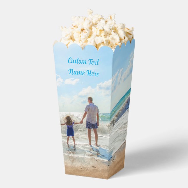 Personalizado de la caja del palomitas fotográfica (apareció)