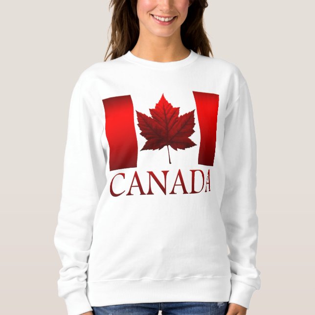 Personalizado de la camisa de la bandera de Canadá (Anverso)