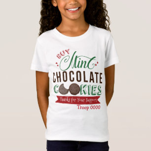 Personalizado de la camisa de las galletas del