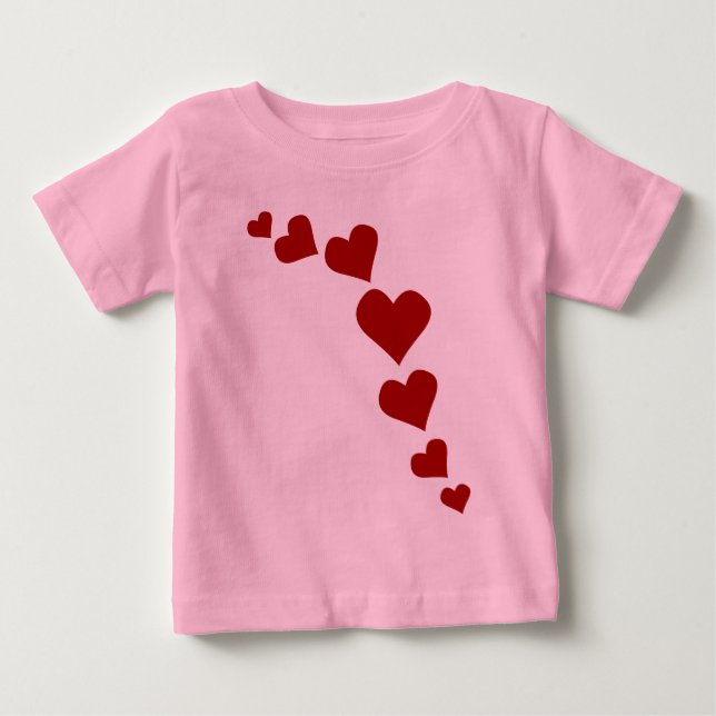 Personalizado de la camiseta de San Valentín del b (Anverso)