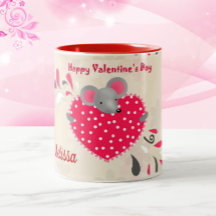 Personalizado de la Copa de San Valentín de Sweet 