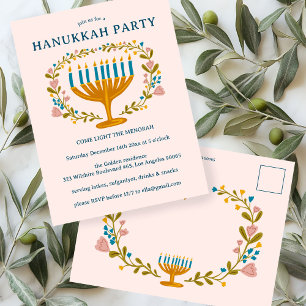 PERSONALIZADO de la corona floral de la invitación