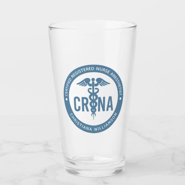 Personalizado de la CRNA Certificado de enfermero  (Anverso)
