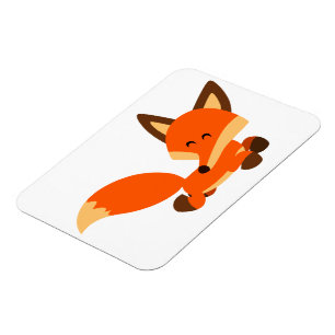 Personalizado de la Flota Cuta Fox Imán Flexible