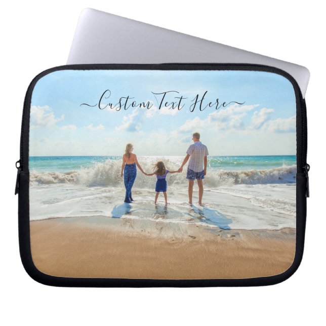 Personalizado de la funda de su portátil fotográfi (Frente)