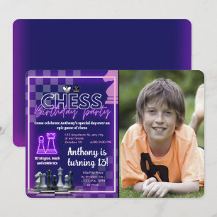 Personalizado de la invitación a la fiesta de cump