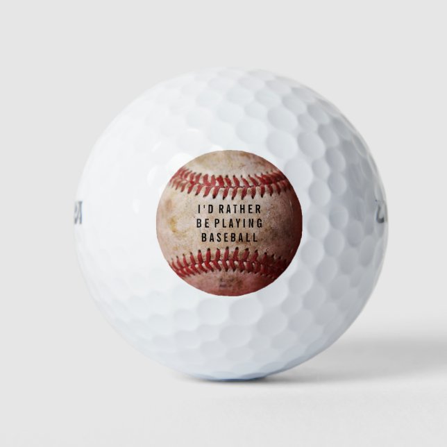 Personalizado de la pelota de golf de un aficionad (Anverso)