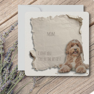 Personalizado de la tarjeta de Día de la Madre Per