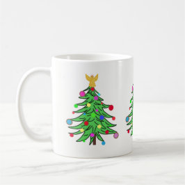 Personalizado de la taza del árbol de navidad
