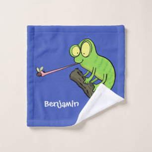 Personalizado de lagarto de camaleón verde lindo