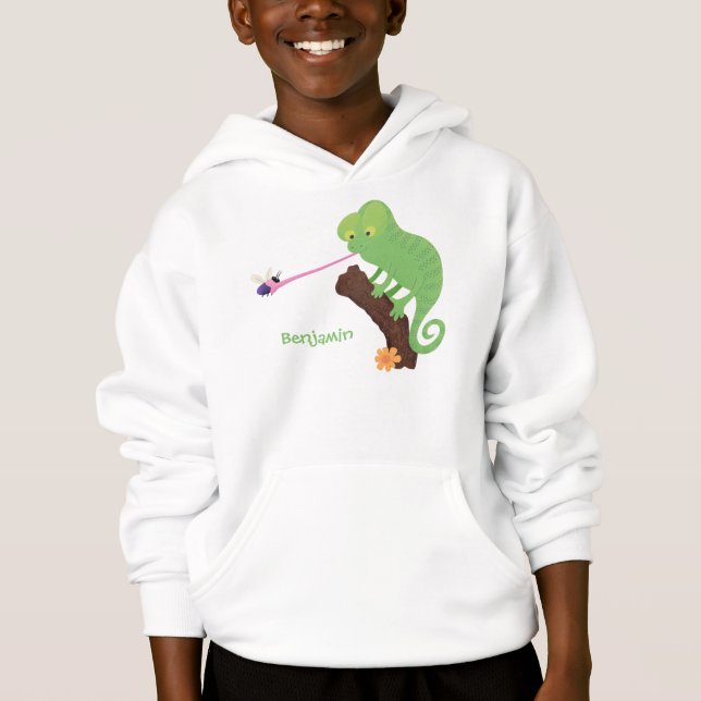 Personalizado de lagarto de camaleón verde lindo (Anverso)