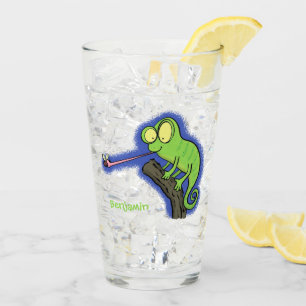 Personalizado de lagarto de camaleón verde lindo
