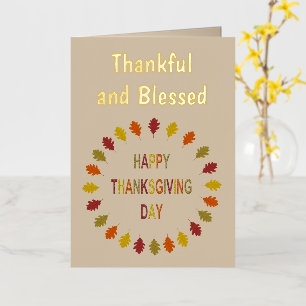 Personalizado de las hojas de roble de Acción de G