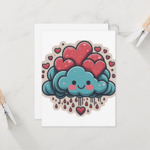 Personalizado de Lluvia Cardíaca