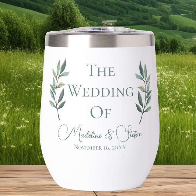 Personalizado de moda Eucalyptus deja Boda botánic (Subido por el creador)