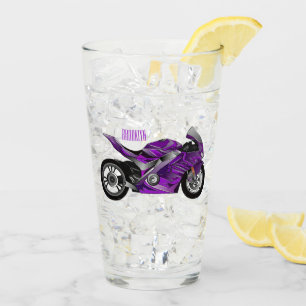 Personalizado de motocicleta Purple