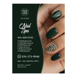 Personalizado de Nail Spa Glossy Poster