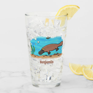 Personalizado de natación de Platypus Cute