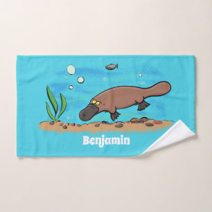 Personalizado de natación de Platypus Cute