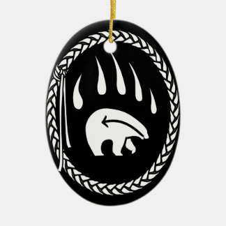Personalizado de ornamento de arte de oso tribal B