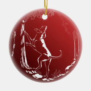 Personalizado de ornamentos de perro de perro de p